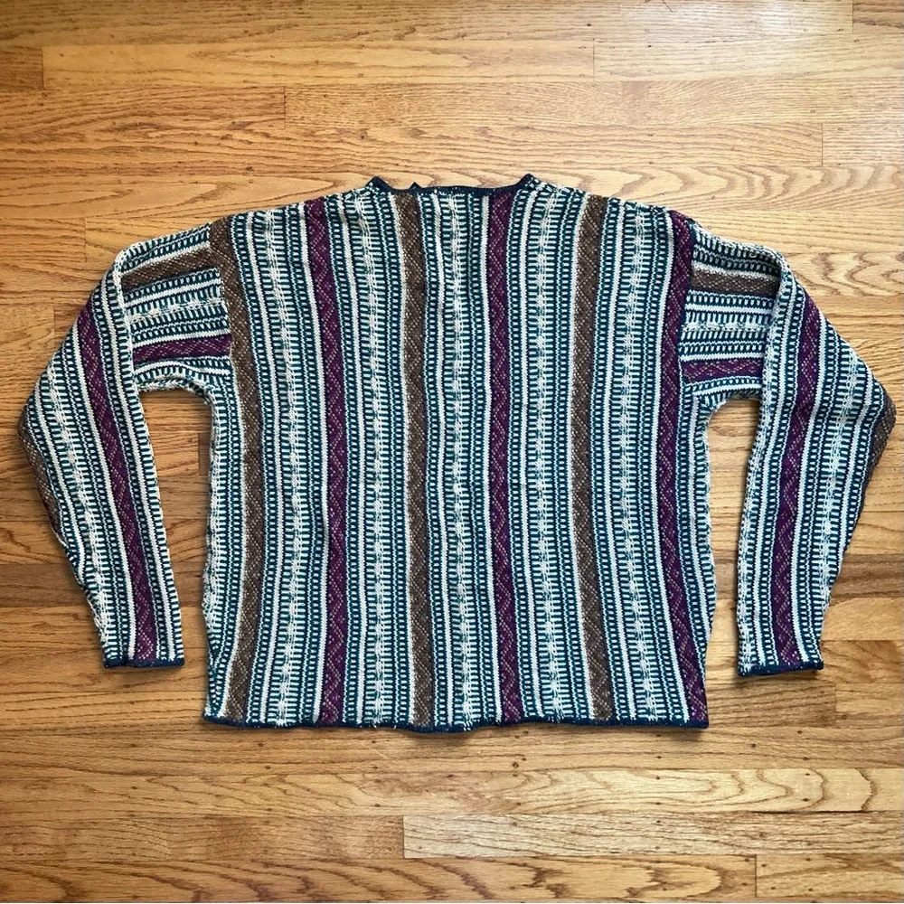 Vintage STRUCTURE Sweater Oversized 90s Boho - Picture 6 of 8